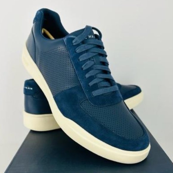 Cole Haan Men's Grand Crosscourt Modern Perforated Sneaker Size 12 NWB - Picture 1 of 7